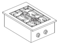Drop-in kook apparatuur