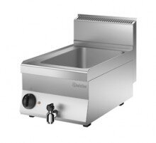 Bartscher modulair 650 Snack Elektrische Bain Marie 1/1 GN + 2 x 1/4 GN 150 mm diep