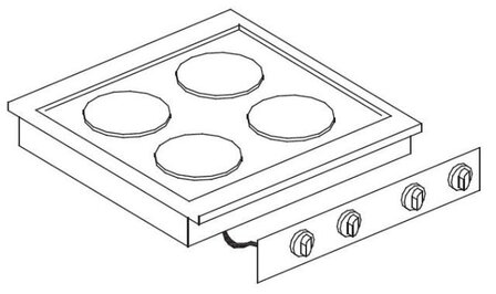 Elektrische kookunit 4