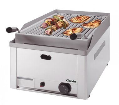 Bartscher lavasteengrill tafelmodel 40 | gas