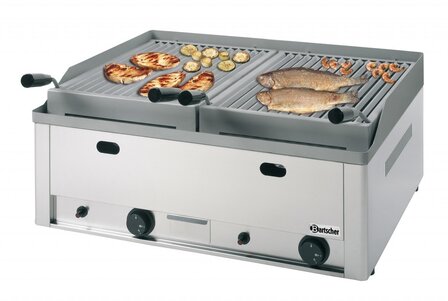 Bartscher Lavasteengrill tafelmodel 70 GAS