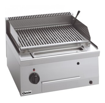 Bartscher gas-lavasteengrill | modulair 600